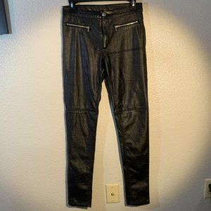 Faux Leather Pants